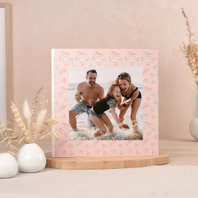 Álbum de fotos cuadrado - Tapa blanda